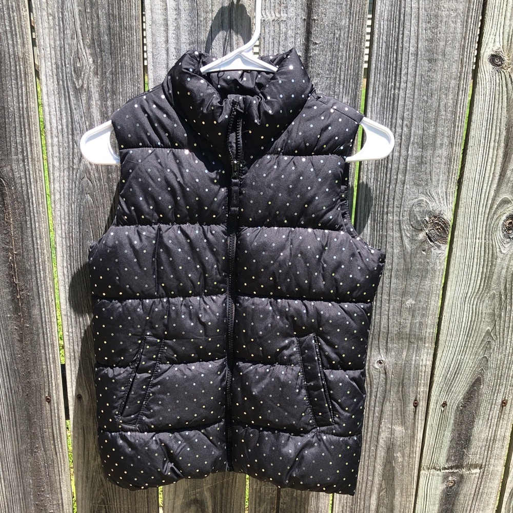 Old Navy Girls Fleece-Lined Puffer Vest